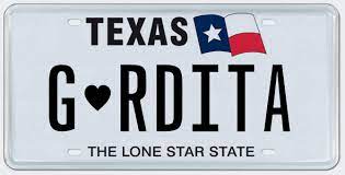 texas personalized license plates