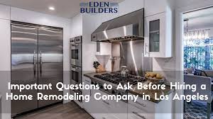 remodeling company in los angeles