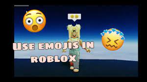how to use emojis in roblox pc no