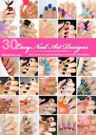easy nail art designs nail tutorials
