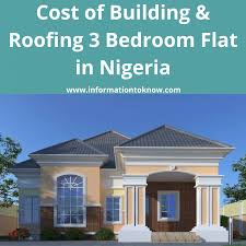 roofing 3 bedroom flat in nigeria