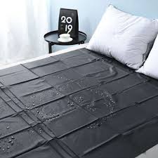 Pvc Wetlook Waterproof Bed Sheets