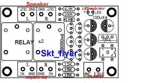 Led ld1 will light if the operating voltage is correct. Speaker Protection Kit For Under 5 Diyaudio