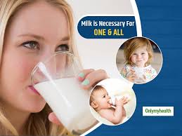 know how much milk one should drink age