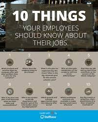 10 things that every employee should