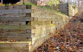 Timber Retaining Walls Cross Tie