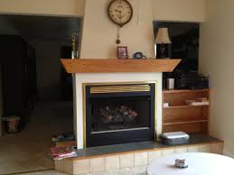Ugly Brass Front On Gas Fireplace