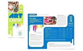 School Pamphlet Template Educational Flyer Templates Free