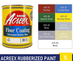 davies acreex rubberized floor coating