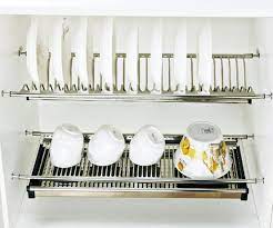 how to clean a dish rack