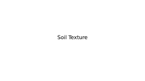 Soil Texture Chart And Practice Ppt