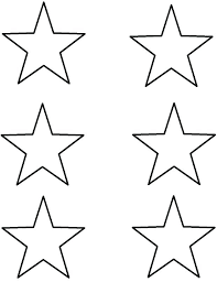 Images Of Inch Star Stencil Template Large Printable For American