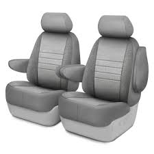 1st Row Dark Gray Light Gray Seat Covers