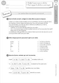 Voici les exercices de conjugaison ( 61, si , si !!! Ce1 Exercices Passe Compose Du Verbe Etre