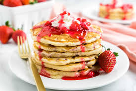 strawberry pancakes julie s eats