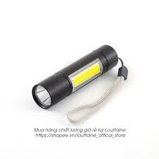 Đèn pin mini siêu sáng đèn pin sạc cổng micro USB đa năng nhiều chế độ sáng  tuổi thọ 100.000 giờ