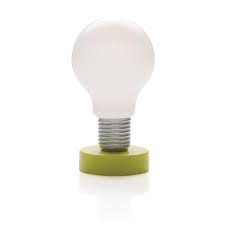 Stolní LED lampa bez potřeby elektrické energie Loooqs | zelená –  Obchodiště.cz