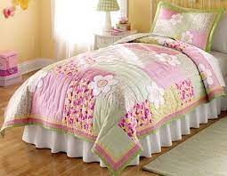 fl pink and green bedding 2pc twin