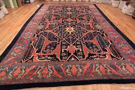 large antique persian garous bidjar rug
