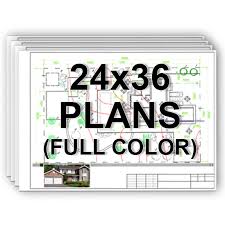 24 36 Plans Full Color Copy It San