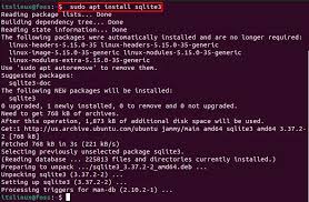 install sqlite browser in ubuntu 22 04