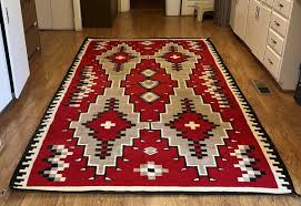 southwest alfombra santa fe navajo 9x12