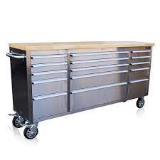 stainless steel tool chest box bench 72