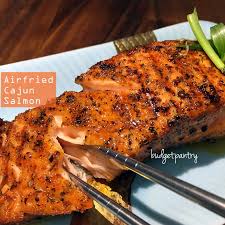 airfried cajun salmon