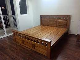 Queen Size Stella Wooden Bed