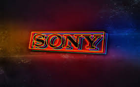 sony logo light neon art sony emblem