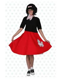 poodle skirts 50 s fashion