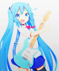 Image result for anime girl blue hair