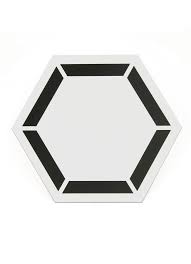 stick hexagon virgin vinyl floor tiles