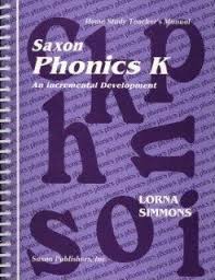 Saxon Phonics K Home Study Teachers Manual First Edition
