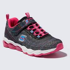 Girls S Sport By Skechers Tamarah Light Up Performance Athletic Shoes Pewter 4 Target