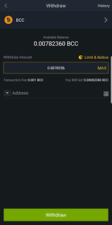Be sure to select the correct wallet type. Binance 101 How To Deposit Withdraw Bitcoins Other Cryptocurrencies Smartphones Gadget Hacks