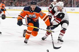 This is a hockey sock from dogree who is a huge supplier of socks. Edmonton Oilers Game Day Tippett Returns To Arizona Hockey Sports The Journal Pioneer