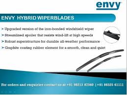 rubber envy hybrid wiperblades