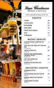 drink menu templates musthavemenus