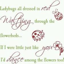 Quotes About Ladybugs Zaloy Carpentersdaughter Co