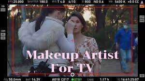 makeup artist for a tv show intro