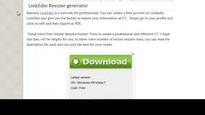 How To Build A Resume Online 100 Free