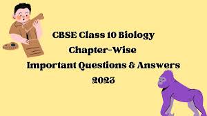 cbse cl 10 biology chapter wise