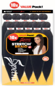 Wholesale hair removal & waxing products. Vivica Fox Spectra 10x 25 Pre Stretch Braid Value Pack