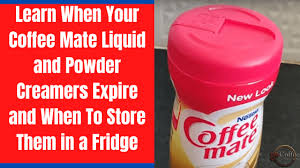 Has my powdered coffee creamer gone bad? Does Coffee Mate Need To Be Refrigerated Little Known Facts About Coffee Mate Creamer Expiration Coffee Cherish