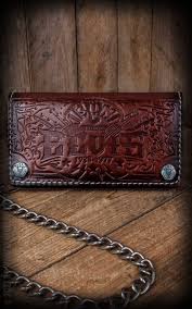 leather wallet elvis sunburst
