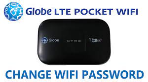 change globe lte pocket wifi pword