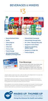 That means that the recipient can choose from over 980 destinations in 70 different countries…. Travel Info In Flight Refreshments Services Allegiant