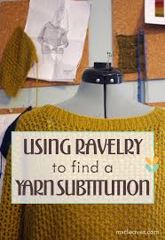 Using Ravelry To Find A Yarn Substitution Ms Cleaver