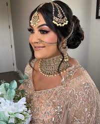is south asian bridal makeup too